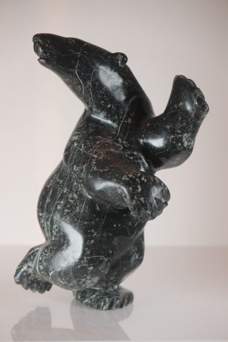 Dancing Bear by Qaraq Nungusuituk from Cape Dorset - Kinngait-Iqaluit