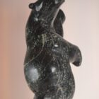 Dancing Bear by Qaraq Nungusuituk from Cape Dorset - Kinngait-Iqaluit
