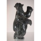 Dancing Bear by Qaraq Nungusuituk from Cape Dorset - Kinngait-Iqaluit