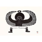 Upikjuaq Ijilu (Owl & Eye) by Laina Geetah from the 2026 Dorset Print Collection