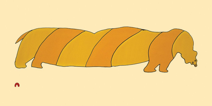 Long Bear by Saimaiyu Akesuk from the 2026 Dorset Print Collection