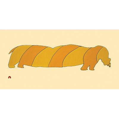 Long Bear by Saimaiyu Akesuk from the 2026 Dorset Print Collection