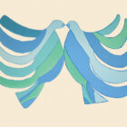 Love Doves by Saimaiyu Akesuk from the 2026 Dorset Print Collection