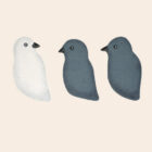 Aqiggiit (Ptarmigans) by Qavavau Manumie from the 2026 Dorset Print Collection