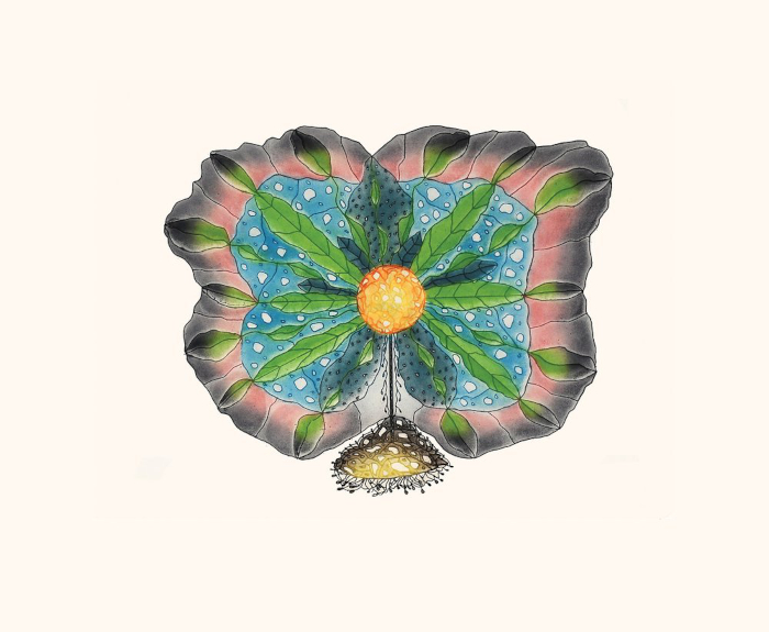 Spring Exuberance, 2023 by Qavavau Manumie from the 2026 Dorset Print Collection