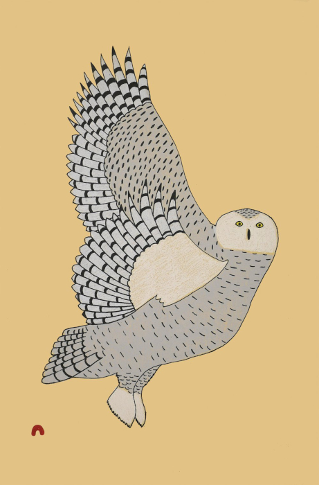 Taking Flight by Kanarvalik Niviaqsi from the 2026 Dorset Print Collection
