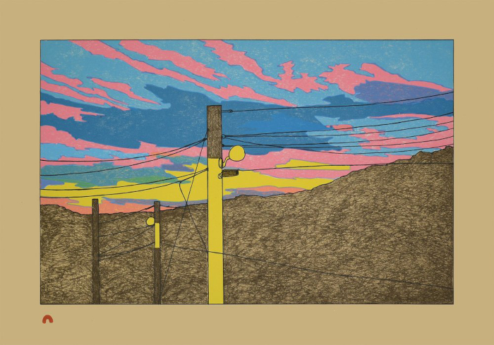 Pleasant Evening by Nicotye Samayualie from the 2026 Dorset Print Collection