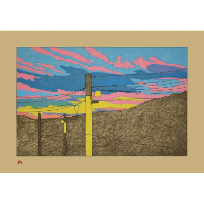 Pleasant Evening by Nicotye Samayualie from the 2026 Dorset Print Collection