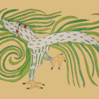 Spiritual Owl by Ooloosie Saila from the 2026 Dorset Print Collection