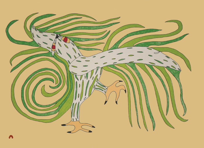Spiritual Owl by Ooloosie Saila from the 2026 Dorset Print Collection