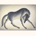 Impassioned Wolf by Quvianaqtuk Pudlat from the 2026 Dorset Print Collection