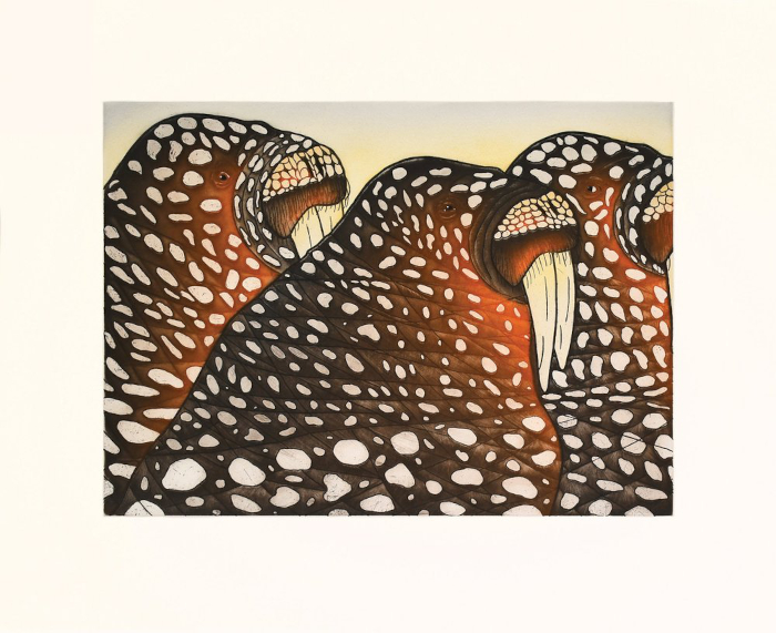 Sunbathing by Pauojoungie Saggiak from the 2026 Dorset Print Collection
