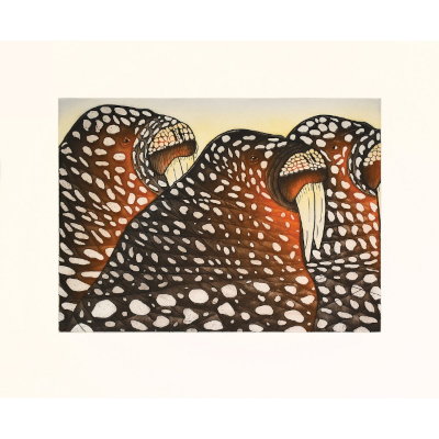 Sunbathing by Pauojoungie Saggiak from the 2026 Dorset Print Collection