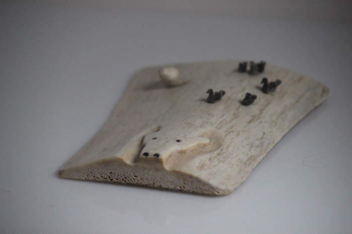 Bear, Seal and Birds by Cain Irqqarsaaaq from Igloolik
