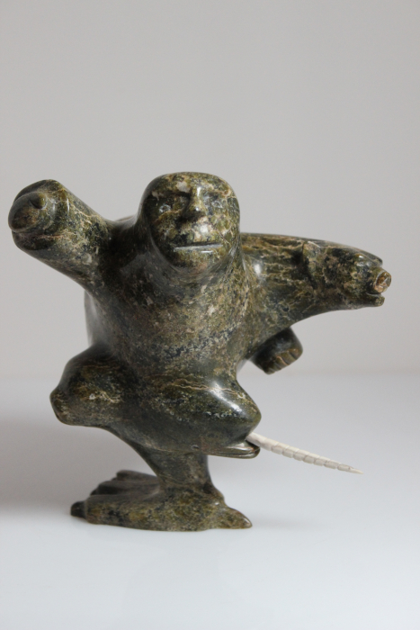 Shaman Transformation by Sapa Ashoona from Kinngait-Cape Dorset