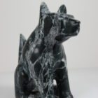 Smiling Dog By Ikkidluaq Teevee from Kinngait-Cape Dorset