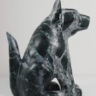 Smiling Dog By Ikkidluaq Teevee from Kinngait-Cape Dorset