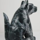 Smiling Dog By Ikkidluaq Teevee from Kinngait-Cape Dorset