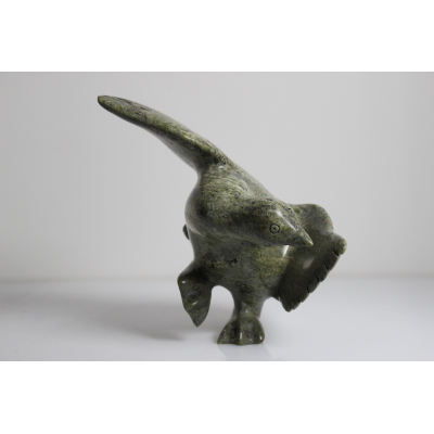 Dancing Goose by Ottokie Samayualie from Kinngait