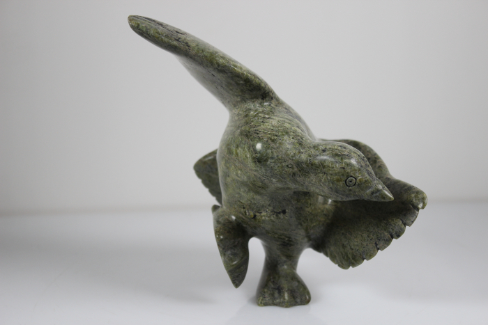 Dancing Goose by Ottokie Samayualie from Kinngait