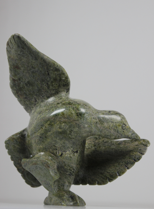 Dancing Goose by Ottokie Samayualie from Kinngait