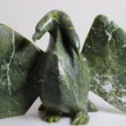 Bird Spirit by Ningeosiaq Ashoona from Kinngait