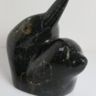 Bird and Seal head by Ningeosiaq Ashoona from Cape Dorset-Kinngait