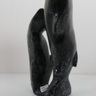 Two Fish by Kakee Ningeosiaq from Kinngait - Cape Dorset