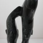 Two Fish by Kakee Ningeosiaq from Kinngait - Cape Dorset