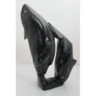 Two Fish by Kakee Ningeosiaq from Kinngait - Cape Dorset