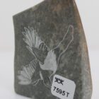 Incised Bird by Mia Salomonie from Kinngait - Cape Dorset