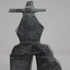 Inukshuk by Gisiasi Etungat from Cape Dorset - Kinngait