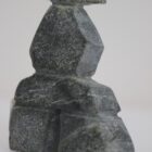 Inukshuk by Gisiasi Etungat from Cape Dorset - Kinngait