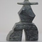 Inukshuk by Gisiasi Etungat from Cape Dorset - Kinngait