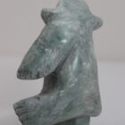 Dancing Polar Bear by Kakee Ningeosiaq from Kinngait-Cape Dorset