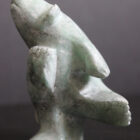 Dancing Polar Bear by Kakee Ningeosiaq from Kinngait-Cape Dorset