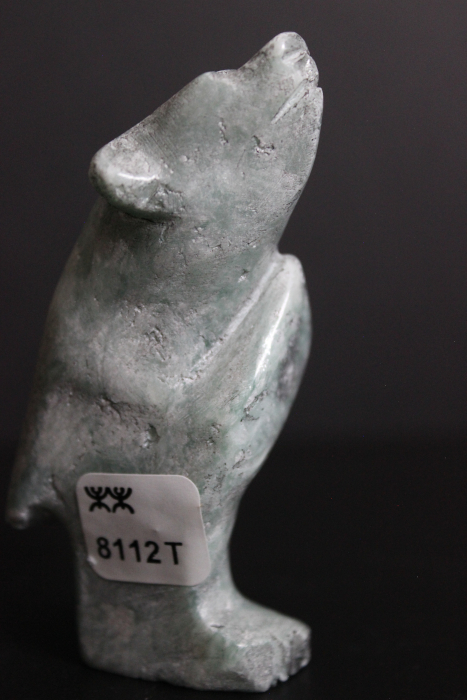 Dancing Polar Bear by Kakee Ningeosiaq from Kinngait-Cape Dorset