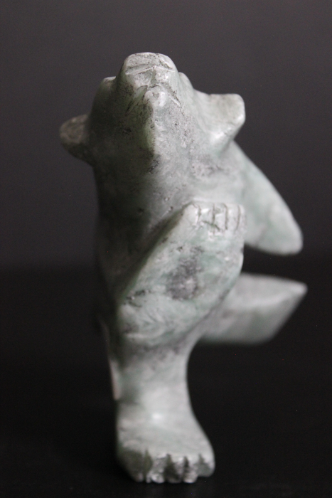 Dancing Polar Bear by Kakee Ningeosiaq from Kinngait-Cape Dorset