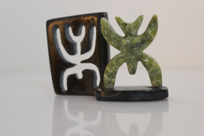 Dorset Fine Arts Logo by Tapaungai Qatsiya from Cape Dorset - Kinngait