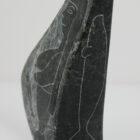 Incised Stone by Annie Ainalik Parr from Cape Dorset - Kinngait
