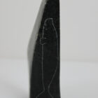 Incised Stone by Annie Ainalik Parr from Cape Dorset - Kinngait