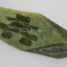 Incised Stone by Annie Ainalik Parr from Cape Dorset - Kinngait