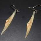 Earrings by Anon from Baker Lake