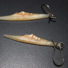 Earrings by Anon from Baker Lake