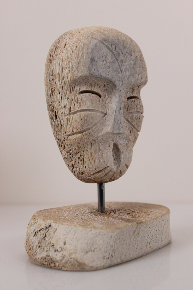 Mask by Billy Merkosak from Pond Inlet -- Mittimitalik