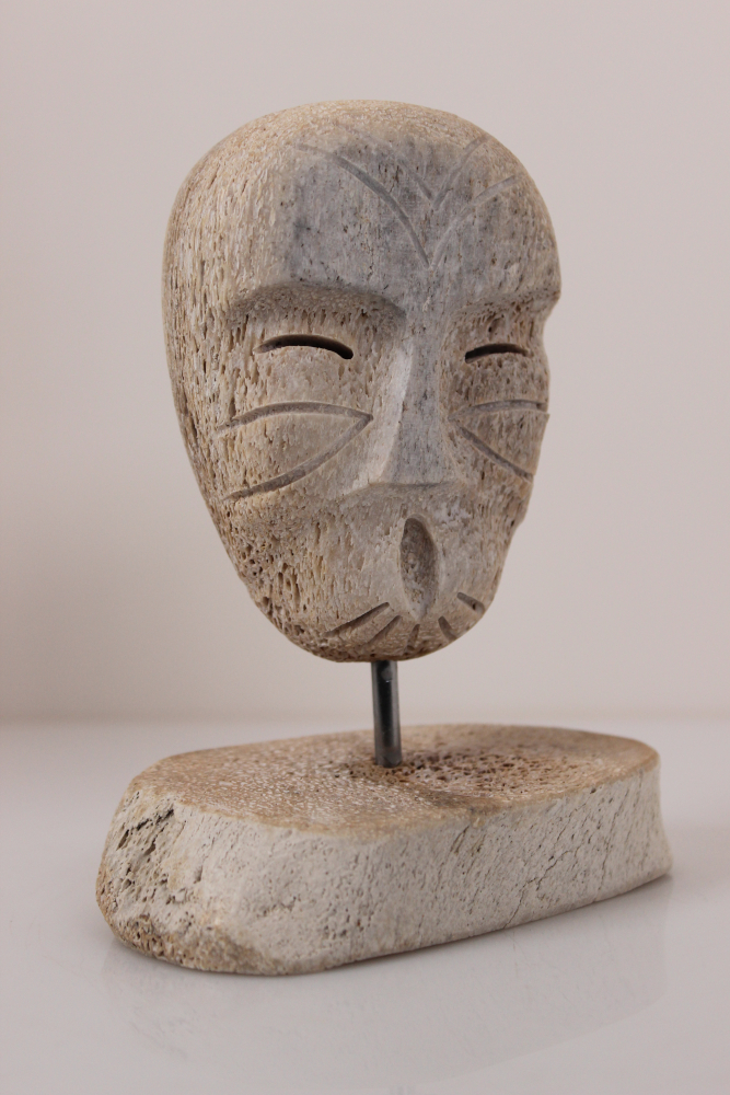 Mask by Billy Merkosak from Pond Inlet -- Mittimitalik