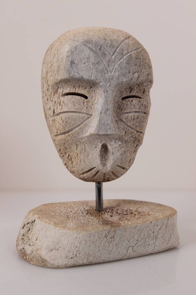 Mask by Billy Merkosak from Pond Inlet -- Mittimitalik