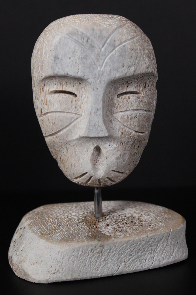 Mask by Billy Merkosak from Pond Inlet -- Mittimitalik