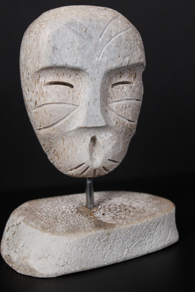 Mask by Billy Merkosak from Pond Inlet -- Mittimitalik