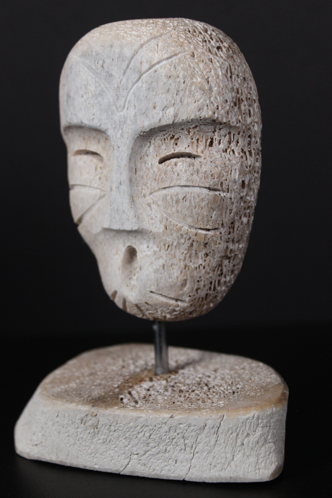 Mask by Billy Merkosak from Pond Inlet -- Mittimitalik
